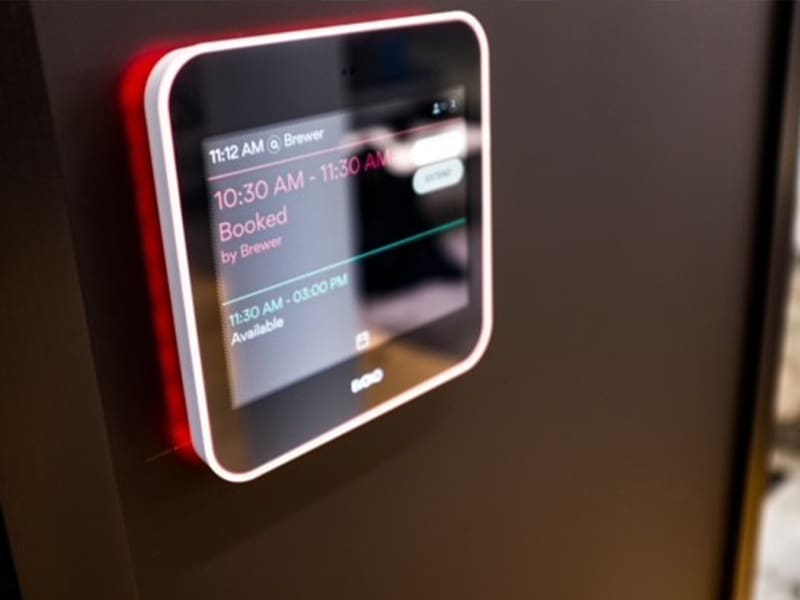 close up of a button on a door